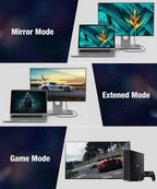 4K Display Port To HDMI Cable Adapter HDMI To HDMI Cable High Speed 2.0 Golden Plated Connection Cable Cord Compatible For UHD FHD