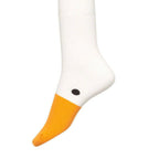 1 Pair New Fashion Funny Crazy Goose Head Sport Cotton Sock 3D Creative Happy Animal Casual Socks Unisex Halloween Socks Costume Funny Socks For Men And Women Stevvex