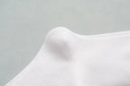 1 Pair New Unisex Combed Out Of Pure Cotton Sports Socks Breathable Compression Long Solid Black White Socks Summer Winter Middle Tube Warm Socks For Men And Women Stevvex