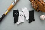 1 Pair New Unisex Combed Out Of Pure Cotton Sports Socks Breathable Compression Long Solid Black White Socks Summer Winter Middle Tube Warm Socks For Men And Women Stevvex
