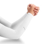1 Pair Sport Sun Protection Arm Covers Cooling For Men Women Summer Sunblock Cycling Driving Golf Running Unisex Elbow Cover Outdoor Cycling Running Fishing Driving Cool Anti-UV Arm Sleeves For Workout Stevvex