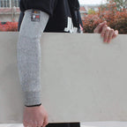 1 PC Men Resistant Work Protection Arm Sleeves Protective Arm Sleeves Anti-cut Work Arm Cover For Garden Kitchen Comfortable Soft Arm Sleeve Thin Arm Protectors For Thin Skin