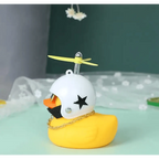 1 PC Small Yellow Duck For Car Perfect Man Gift For Car Auto Interior Decoration Unique Cool Design