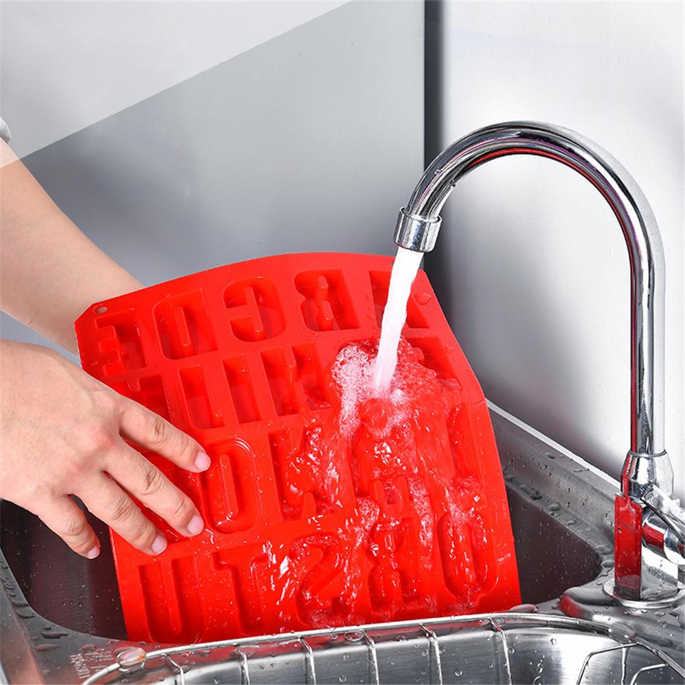 1 Pcs Silicone Large Alphabet Ice Chocolate Letter Mould Stencil Cake Jelly Cupcake Baking Mold Ice Tray Cookie Mold 26 Large Letters Silicone Mold Alphabet Mold Chocolate Mold Biscuit Ice Cube Tray Stevvex