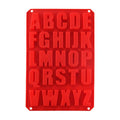 1 Pcs Silicone Large Alphabet Ice Chocolate Letter Mould Stencil Cake Jelly Cupcake Baking Mold Ice Tray Cookie Mold 26 Large Letters Silicone Mold Alphabet Mold Chocolate Mold Biscuit Ice Cube Tray Stevvex