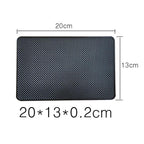 1 Pcs Universal Car Dashboard Non Slip Grip Sticky Pad Phone Holder Car Dashboard Non Slip Mat Anti-skid Silicone Mat Car Anti Slip Pad Sticky Gripping Pad Sticky Gel Pad Multifunctional Fixate Gel Pads Non-Slip Mounting Pad Car Interior Accessories Stevvex