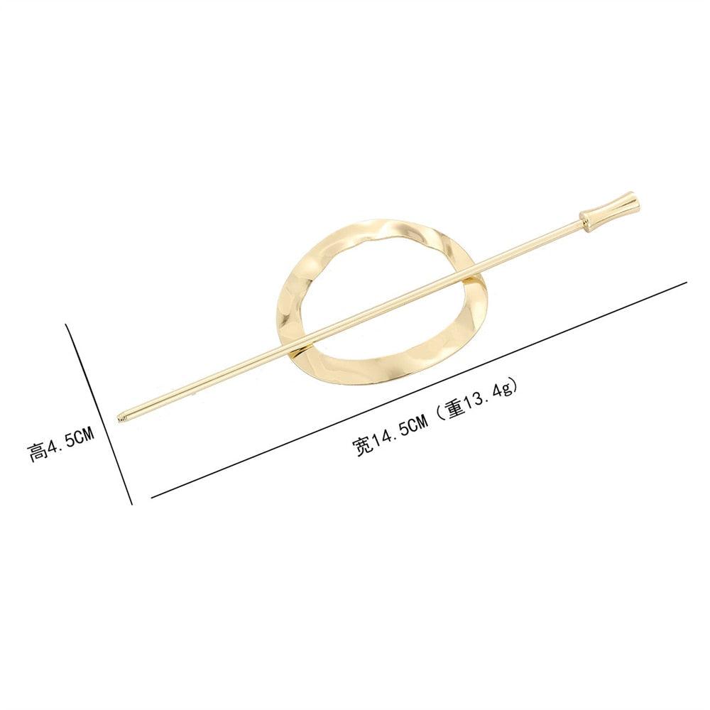 1 Pcs Women Metal Hairpin Retro Style Hair Sticks Hair Bun Cage with Stick Minimalist Hollow Vintage Hair Clips Fashion Hair Accessories for Women Stevvex