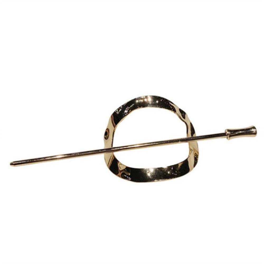 1 Pcs Women Metal Hairpin Retro Style Hair Sticks Hair Bun Cage with Stick Minimalist Hollow Vintage Hair Clips Fashion Hair Accessories for Women Stevvex