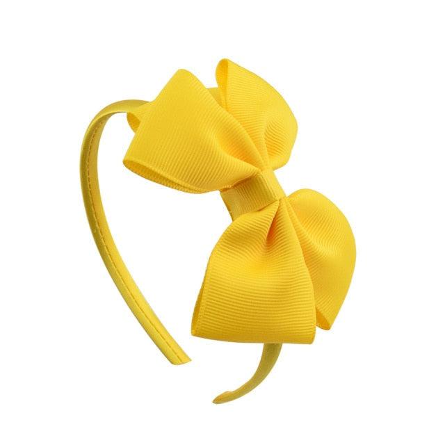 1 Piece 20 colors Cute Bowknot Hair Band For Baby Girls Ribbon Handmade Hair Bows Hairbands Headband Headwear Gorgeous Hair Accessories For Women Stevvex
