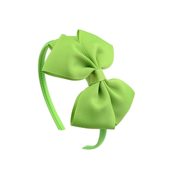 1 Piece 20 colors Cute Bowknot Hair Band For Baby Girls Ribbon Handmade Hair Bows Hairbands Headband Headwear Gorgeous Hair Accessories For Women Stevvex