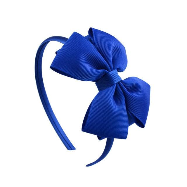 1 Piece 20 colors Cute Bowknot Hair Band For Baby Girls Ribbon Handmade Hair Bows Hairbands Headband Headwear Gorgeous Hair Accessories For Women Stevvex