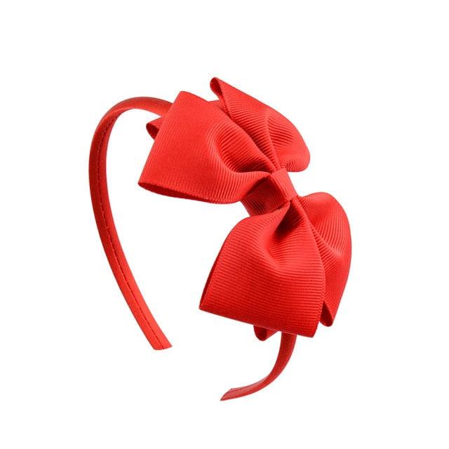 1 Piece 20 colors Cute Bowknot Hair Band For Baby Girls Ribbon Handmade Hair Bows Hairbands Headband Headwear Gorgeous Hair Accessories For Women Stevvex