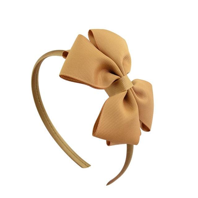 1 Piece 20 colors Cute Bowknot Hair Band For Baby Girls Ribbon Handmade Hair Bows Hairbands Headband Headwear Gorgeous Hair Accessories For Women Stevvex
