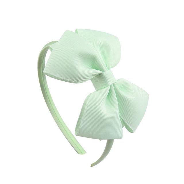 1 Piece 20 colors Cute Bowknot Hair Band For Baby Girls Ribbon Handmade Hair Bows Hairbands Headband Headwear Gorgeous Hair Accessories For Women Stevvex