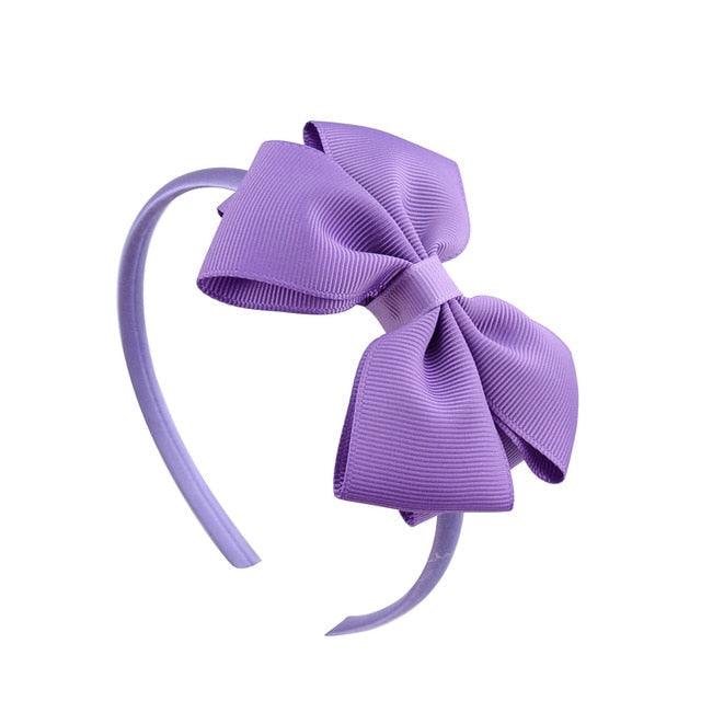 1 Piece 20 colors Cute Bowknot Hair Band For Baby Girls Ribbon Handmade Hair Bows Hairbands Headband Headwear Gorgeous Hair Accessories For Women Stevvex