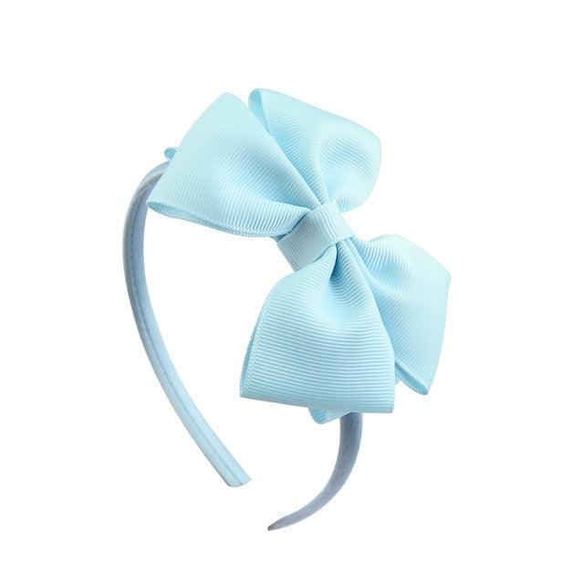 1 Piece 20 colors Cute Bowknot Hair Band For Baby Girls Ribbon Handmade Hair Bows Hairbands Headband Headwear Gorgeous Hair Accessories For Women Stevvex