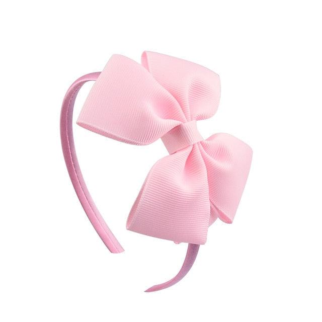 1 Piece 20 colors Cute Bowknot Hair Band For Baby Girls Ribbon Handmade Hair Bows Hairbands Headband Headwear Gorgeous Hair Accessories For Women Stevvex