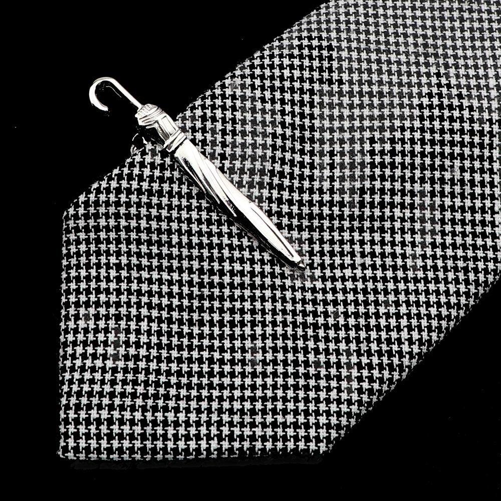 1 Piece Stainless Tie Clips Scissors Owl Shaped Unique Simple Tie Clip For Men Vintage Tie Bar Clip Men's Daily Tie Clip Accessories Stainless Steel Fashion Business Necktie Clips Elegant Mens Gift Stevvex
