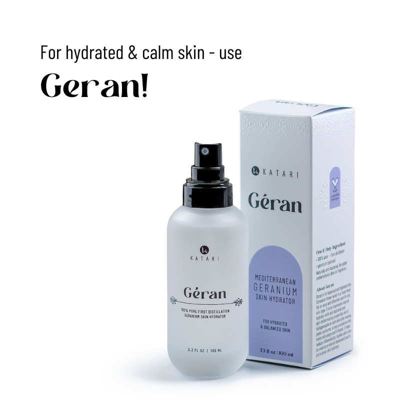 Geran | Geranium Moisturizing Flower Water Katari Beauty