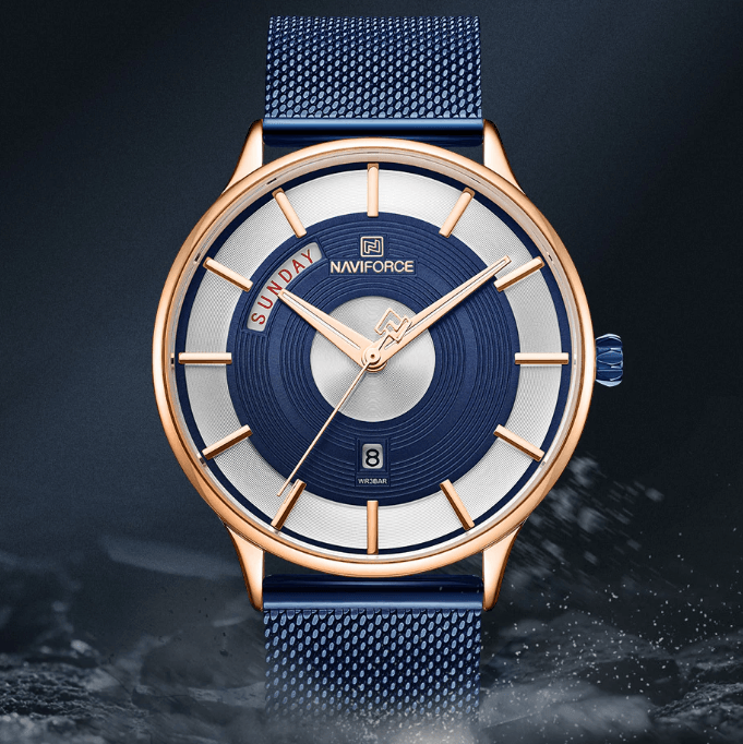 Universal Waterproof Modern Luxury Watch Stainless Steel Hardlex Glass Excellent Design Perfect Gift For Him - SJB-DIAMOND ELITES
