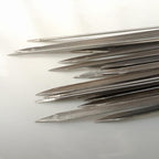 10-20Pcs Stainless Steel Barbecue Skewer Reusable BBQ Skewers Kebab Iron Stick For Outdoor Camping Picnic Tools Cooking Tools Stainless Steel Barbecue Skewers  Durable and Reusable Metal Skewers Stevvex