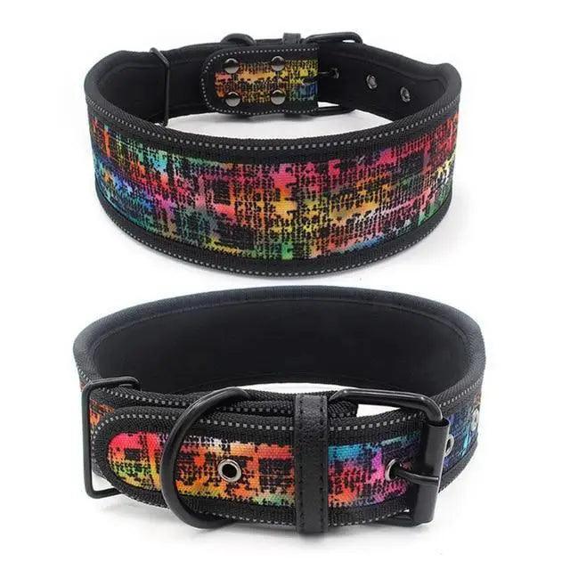 10 Colors Reflective Puppy Big Dog Collar With Buckle Adjustable Pet Collar For Small Medium Large Dogs Leash Dog Chain Dog Collar for Cats Puppy Pets Small Medium Dogs Soft and Comfortable Neck Leash Stevvex