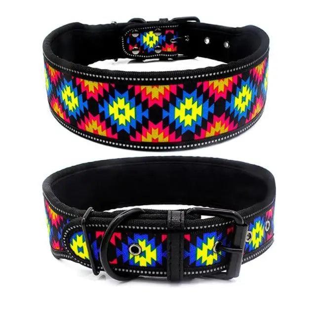 10 Colors Reflective Puppy Big Dog Collar With Buckle Adjustable Pet Collar For Small Medium Large Dogs Leash Dog Chain Dog Collar for Cats Puppy Pets Small Medium Dogs Soft and Comfortable Neck Leash Stevvex