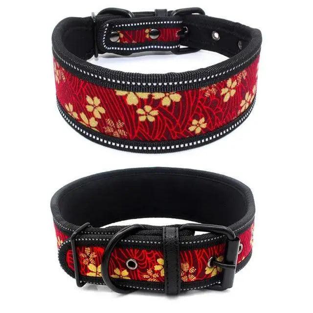 10 Colors Reflective Puppy Big Dog Collar With Buckle Adjustable Pet Collar For Small Medium Large Dogs Leash Dog Chain Dog Collar for Cats Puppy Pets Small Medium Dogs Soft and Comfortable Neck Leash Stevvex