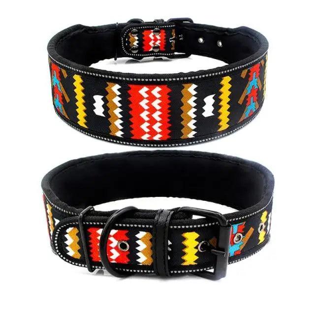 10 Colors Reflective Puppy Big Dog Collar With Buckle Adjustable Pet Collar For Small Medium Large Dogs Leash Dog Chain Dog Collar for Cats Puppy Pets Small Medium Dogs Soft and Comfortable Neck Leash Stevvex
