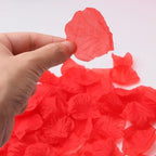 1000PCs Fake Separated Deodorized Rose Petals Party Decorations Artificial Flowers Romantic Wedding Marriage Accessories For Valentine Gifts Stevvex