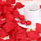 1000PCs Fake Separated Deodorized Rose Petals Party Decorations Artificial Flowers Romantic Wedding Marriage Accessories For Valentine Gifts Stevvex