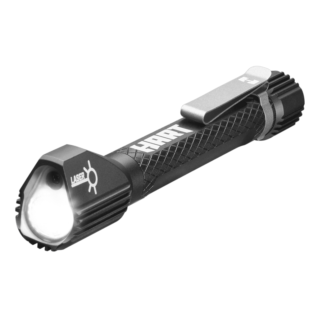 HART LED Pen Light, 150 Lumens, Laser Pointer