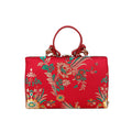 Flower Clutch Evening Bag for Women Wedding Bride Clutch Purse Antique Noble Tone SHOMICOBOUTIQUE