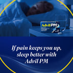 Advil PM Pain and Headache Reliever Ibuprofen Caplets; 200 mg; 120 Count EasyOptionXY LLC