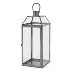 Doheny Stainless Steel 18" Lantern, Black