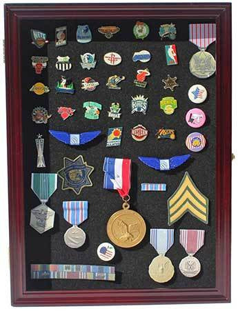 Collector Medal/Lapel Pin Display Case Holder The Military Gift Store