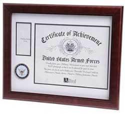 U.S. Navy Medallion Certificate and Medal Frame The Military Gift Store
