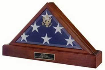 Eternity Flag case Urn, Flag And Urn Display Case The Military Gift Store