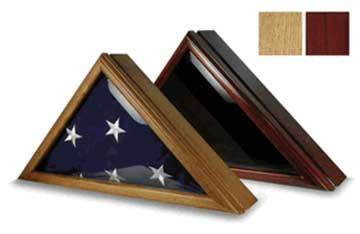 Marine Flag display Case for 5ft x 9.5ft Flag The Military Gift Store