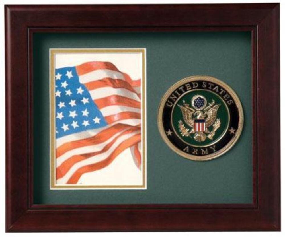 Flag Connections United States Army Vertical Picture Frame. The Military Gift Store