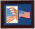 Flag Connections Patriotic Vertical Picture Frame. The Military Gift Store