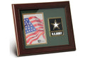 Flag Connections Go Army Medallion Portrait Picture Frame, 4 by 6-Inch. The Military Gift Store
