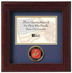 United States Marine Corps Horizontal Picture Frame. The Military Gift Store
