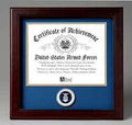 United States Air Force Certificate of Achievement Frame with Medallion - 8 x 10 inch The Military Gift Store