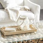 DecMode Clear Glass Decorative Candle Lantern with Rope Handle EasyOptionXY LLC