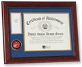 Flags Connections U.S. Marine Corps Medal and Award Frame with Medallion -13 x 16. The Military Gift Store