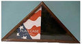 Memorial Flag Case - Flag Display Case for Flag 5x9.5' The Military Gift Store