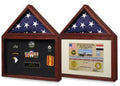 Flags Connections Capitol Flag Presentation Case with Display Shadow Box The Military Gift Store