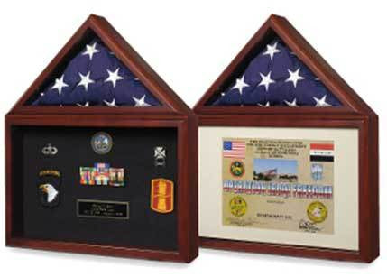 Flags Connections Capitol Flag Presentation Case with Display Shadow Box The Military Gift Store