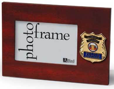 Flags Connections Police Officer Desktop Picture Frame The Military Gift Store